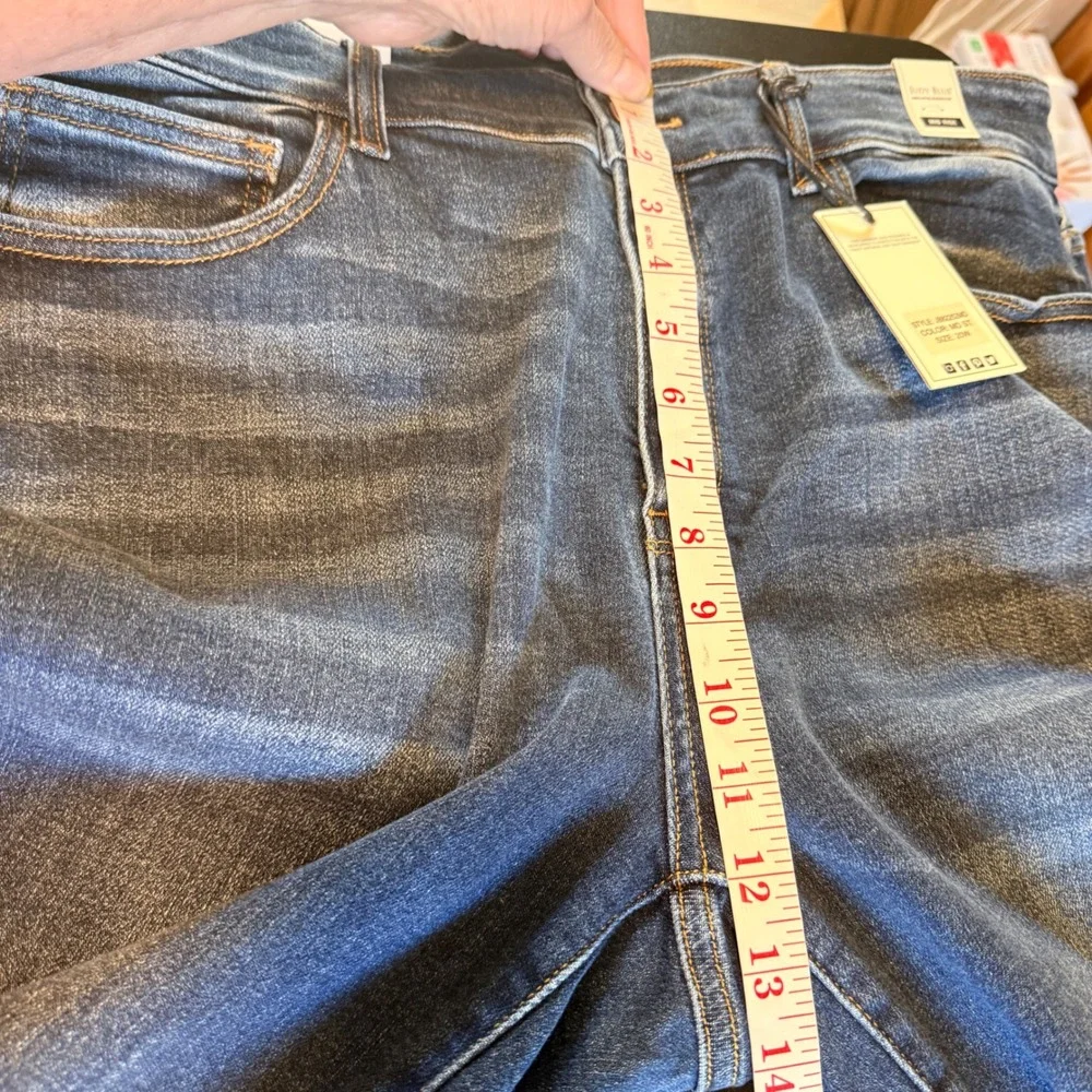 Judy Blue Skinny Jeans Womens 20W Blue NWT Mid Rise JB82252MD Stretch